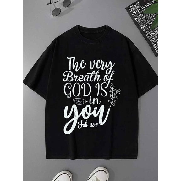Greenink God Breath T-Shirt men's lovers 180G 100% Cotton black heart taylor Basic Unisex Shirt Graphic tshirts Casual Unisex Shirt Short Sleeve tshirts Original Unisex Shirt Graphic Tee tshirts