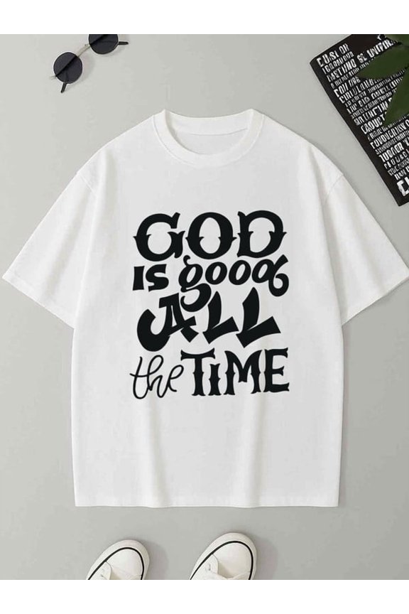 God Call Time Tee men's 180G 100% Cotton white Classic Unisex Shirt Cotton tshirts Retro Unisex Shirt Graphic tshirts Vintage Unisex Shirt Graphic tshirts Original Unisex Shirt Graphic tshirts