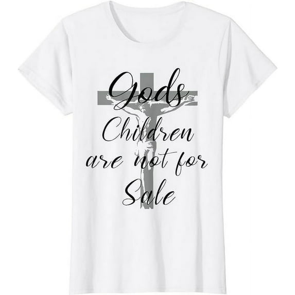God& Children Are Not For Sale Jesus Christ Christian Men T-Shirt