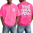 thumbnail image 1 of God Christian T Shirts for Men Jesus Faith Shirt Acid Wash Oversized Tees Bible Verse Graphic Vintage Tshirt, 1 of 5