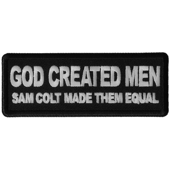 God Created Men, Sam Colt Made them Equal Patch