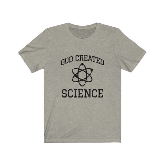 God Created Science Religion God's Love Christian T-Shirt