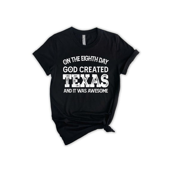 God Created Texas, Fun Christian T-Shirt, Funny Texas T-Shirt, Texas Gifts, Texas Lover Shirt, Youth T-shirt