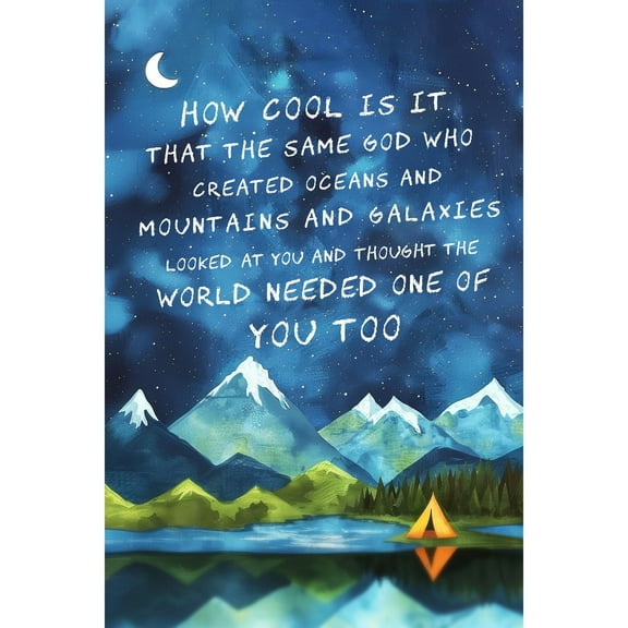 Same God Creation Wall Art poster Inspirational Quotes Poster Canvas Prints for Room Nursery Wall Decor Christian Church Decor Encouragement Gifts for Kids