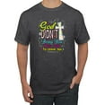 thumbnail image 1 of God Didn't Bring You This Far To Leave You Religious Inspirational/Christian Men's Graphic T-Shirt, Heather Black, Medium, 1 of 3