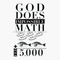 thumbnail image 1 of God Does Impossible Math Sticker, 1 of 4