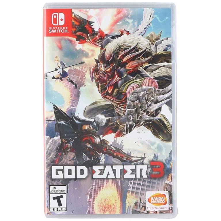 Bandai Namco, God Eater 3 Adventure Video Game, Nintendo Switch