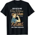 thumbnail image 1 of God Ed Me Two Titles Mom Mimi Leopard Mother'S Day T-Shirt Unisex Full Size S-5XL, 1 of 4