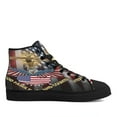 thumbnail image 1 of God Family And Country High Top Canvas Shoes Sneakers Black Size 12, 1 of 2