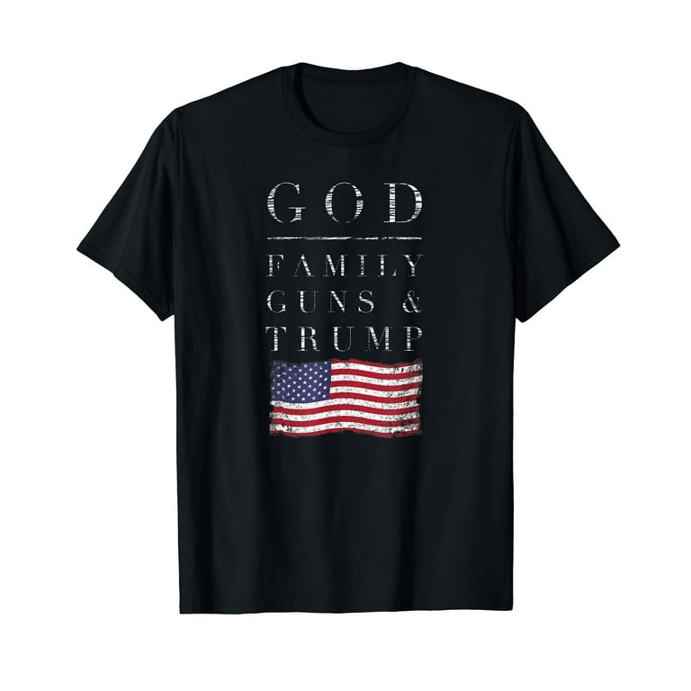 God Family Guns & Trump Tshirt Wins President Election Pro God Family Guns & Trump Tshirt Wins President Election Pro