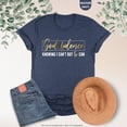 thumbnail image 1 of God Fidence Knowing I Can't but He Can Shirt, God Shirt, Cute Christian Shirt, Church Shirt, Jesus Shirt, Faith Gift, Religious Shirt, God Tee, 1 of 2