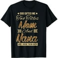 thumbnail image 1 of God Gifted Me Two Titles Mom Nana Leopard Mother's Day T-Shirt TShirt, 1 of 4