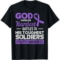 thumbnail image 1 of God Gives His Hardest Battles To His Toughest Epilepsy T-Shirt, 1 of 4
