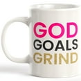 thumbnail image 1 of God Goals Grind 11oz Coffee Mug, 1 of 2