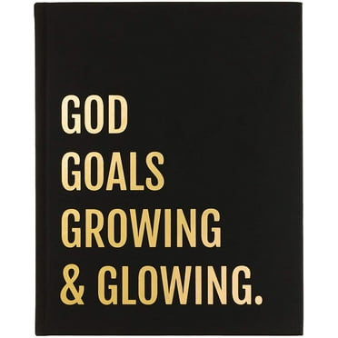 God Goals Growing 8x10 Hardcover Journal