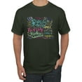 thumbnail image 1 of God Grant Me Serenity Courage and Wisdom Prayer Faith Inspirational/Christian Men's Graphic T-Shirt, Forest Green, 3XL, 1 of 3