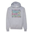 thumbnail image 1 of God Grant Me Serenity Courage and Wisdom Prayer Faith Inspirational/Christian Unisex Graphic Hoodie Sweatshirt, Heather Grey, Small, 1 of 3