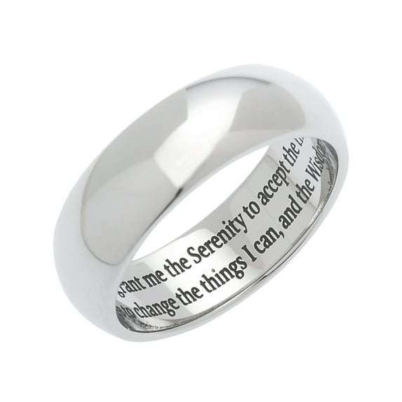 God Grant Me the Serenity to Accept the Things I Cannot Change… Serenity Prayer Ring, Serenity Prayer Jewelry, Recovery Ring Gift for Your Friend and Family