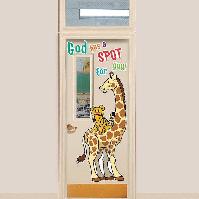 God Has A Spot for You Door Decor Set 13 Pieces Great for Classroom