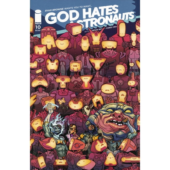 God Hates Astronauts (2nd Series) #10A VF ; Image Comic Book