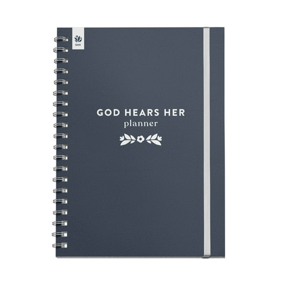 God Hears Her Undated Weekly Planner: Inspirational Christian Planner, (Paperback)