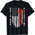thumbnail image 1 of God Is Good All The Time Christianity Symbol Christian Cross T-Shirt Black Medium, 1 of 4