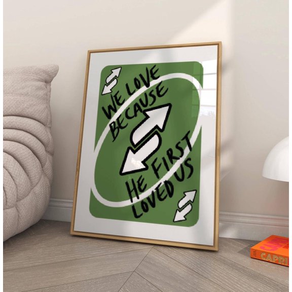 God Is Good Balloon Letter Bubble Pop Futurism Artwork, Unframed Poster