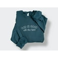 thumbnail image 1 of God Is Good Embroidered Sweatshirt // Faith Sweatshirt // Christian Clothes, 1 of 4