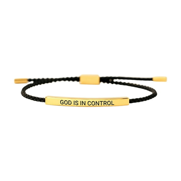God Is In Control Tube Bracelet Bracelets Inspirants Women Strength Bracelet For Both Men And Women