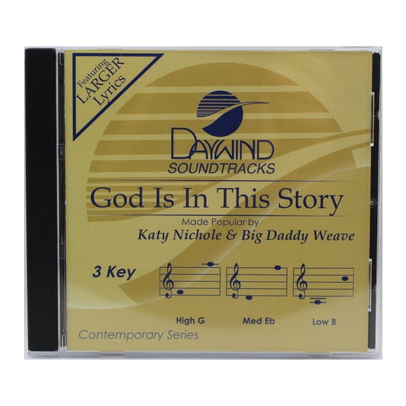 God Is In This Story Made Pop by Katy Nichole & Big Daddy Weave CD Accompaniment