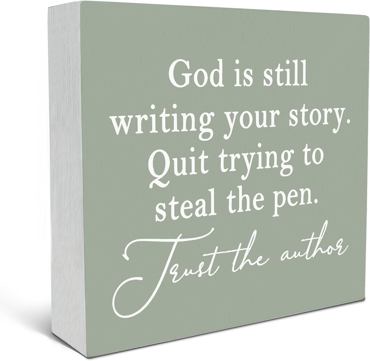 God Is Still Writing Your Story, Room Decor Bible Verse Decor ...