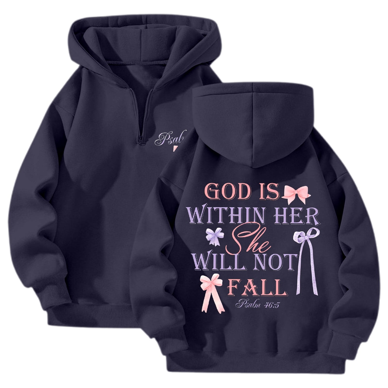 God is within her hoodie sweatshirt main image 1