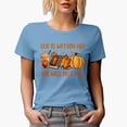 thumbnail image 1 of God Is Within Her, She Will Not Fall, Psalm 46 5 Scripture & Autumn Art Merch Gift, Baby Blue T-Shirt, XL, 1 of 5