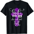 thumbnail image 1 of God Is Within Her She Will Not Fall, Psalms 46:5 T-Shirt, 1 of 3