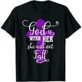 thumbnail image 1 of God Is Within Her She Will Not Fall, Psalms 46:5 T-Shirt, 1 of 7