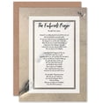 thumbnail image 1 of God Jesus Footprints In The Sand Poem Inspirational Sealed Greeting Card Plus Envelope Blank inside, 1 of 3