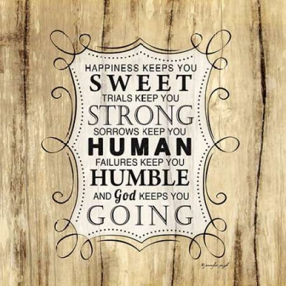 God Keeps You Going Canvas Art - Jennifer Pugh (24 x 24)