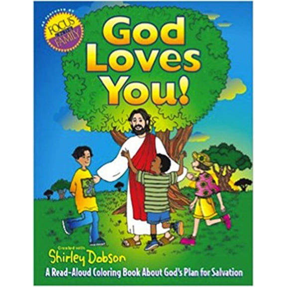 Pre-Owned God Loves You!: A Read-Aloud Coloring Book about God's Plan for Salvation (Paperback) 0830723293 9780830723294