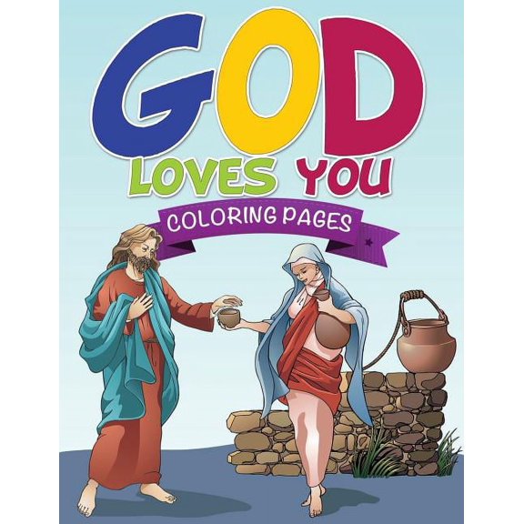 God Loves You Coloring Book (Paperback)