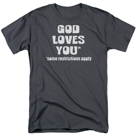 - God Loves You - Short Sleeve Shirt - Large