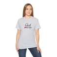 thumbnail image 1 of God Loves You Women's Unisex Ultra Cotton Tee, 1 of 10
