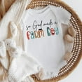 thumbnail image 1 of So God Made A Farm Boy Baby Bodysuit, Newborn Birth Announcement, Farming Baby, New To The Farm, Farming Gender Reveal, Future Farmers Son Cute Baby Onesie, BABY BODYSUIT LAT 4424, 1 of 3
