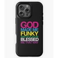 thumbnail image 1 of God Made Me Funky Christian Fun N4472 Phone Case for iPhone 17 16 15 14 13 12 11 Pro Max, 1 of 2