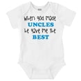 thumbnail image 1 of God Made Uncles He Gave Me Best Cute Romper Boys or Girls Infant Baby Brisco Brands 18M, 1 of 6