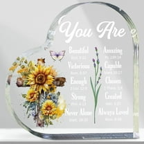 God Mother Acrylic Sign Mother's Day Gifts for Mom from Daughter Son God Mother Proposal Gift Moms Birthday Christmas Gift Ideas Acrylic Plaque for Home Office Bookshelf 4" x 4"