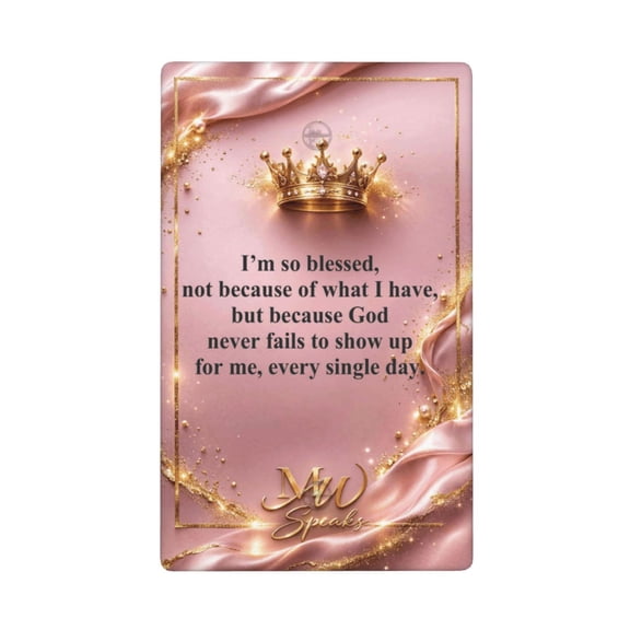 God Never Fails To Show Up For Me Decorative Blank Wall Plate Cover, Polycarbonate Switch Plate