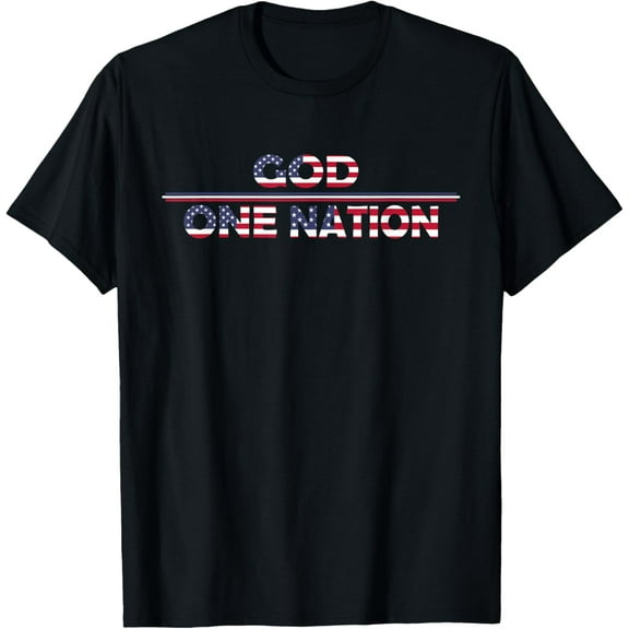 God One Nation Under God Patriotic T-Shirt