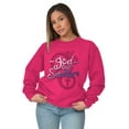 thumbnail image 1 of God Our Savior Christian Faith Women Crewneck Sweatshirt Brisco Brands S, 1 of 6