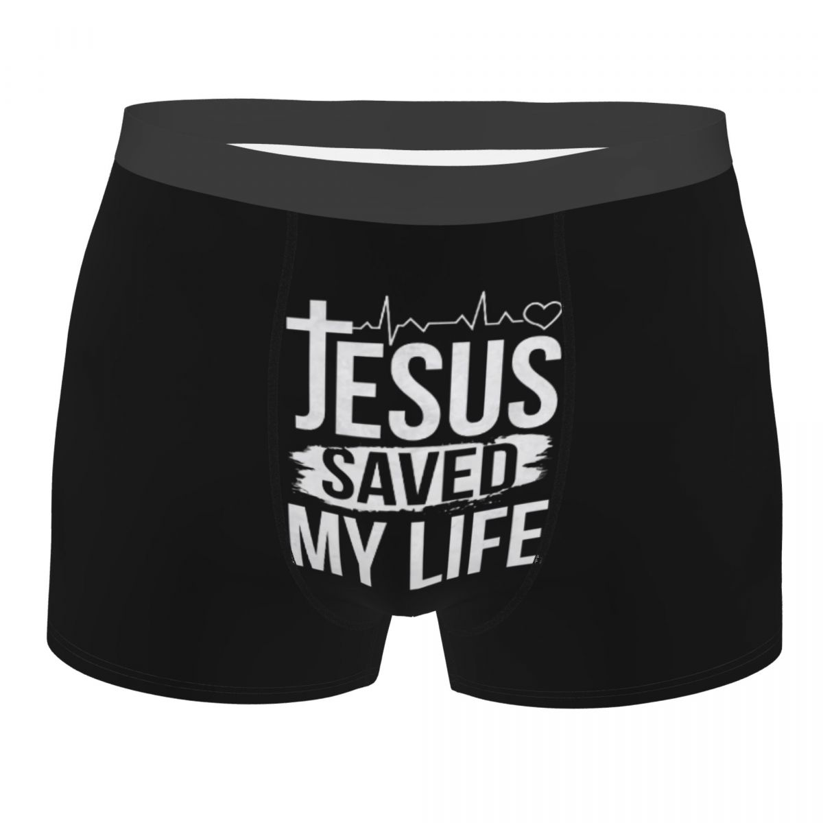 God Preacher Jesus Believer Christian Boxer Shorts Panties Male