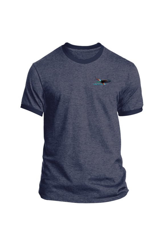 God Renews My Strength Men’s Ringer Tee